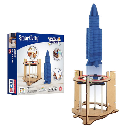 Chandrayaan Space Rocket, Educational & Construction based DIY Fun Activity Game for Kids