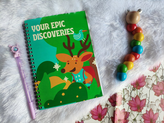 Kids Journal/ Activity/ Memory collector/ Planner/ Tracker (Your Epic Discoveries)