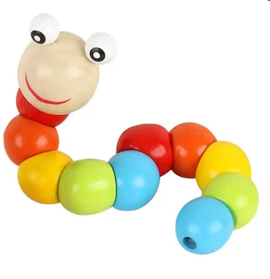 wooden snail- sensory toy